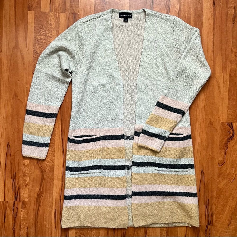 FORTUNE + IVY cardigan ❄️ pockets ❄️ oversized ❄️ extra small